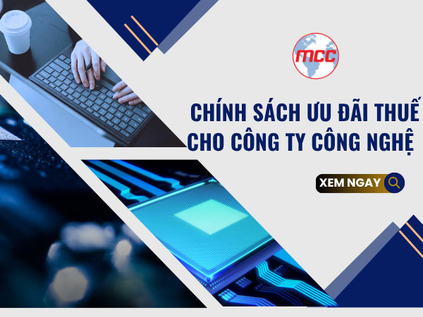 Các ưu đãi thuế và yêu cầu kế toán sau khi thành lập công ty công nghệ