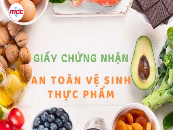 Giấy chứng nhận an toàn vệ sinh thực phẩm