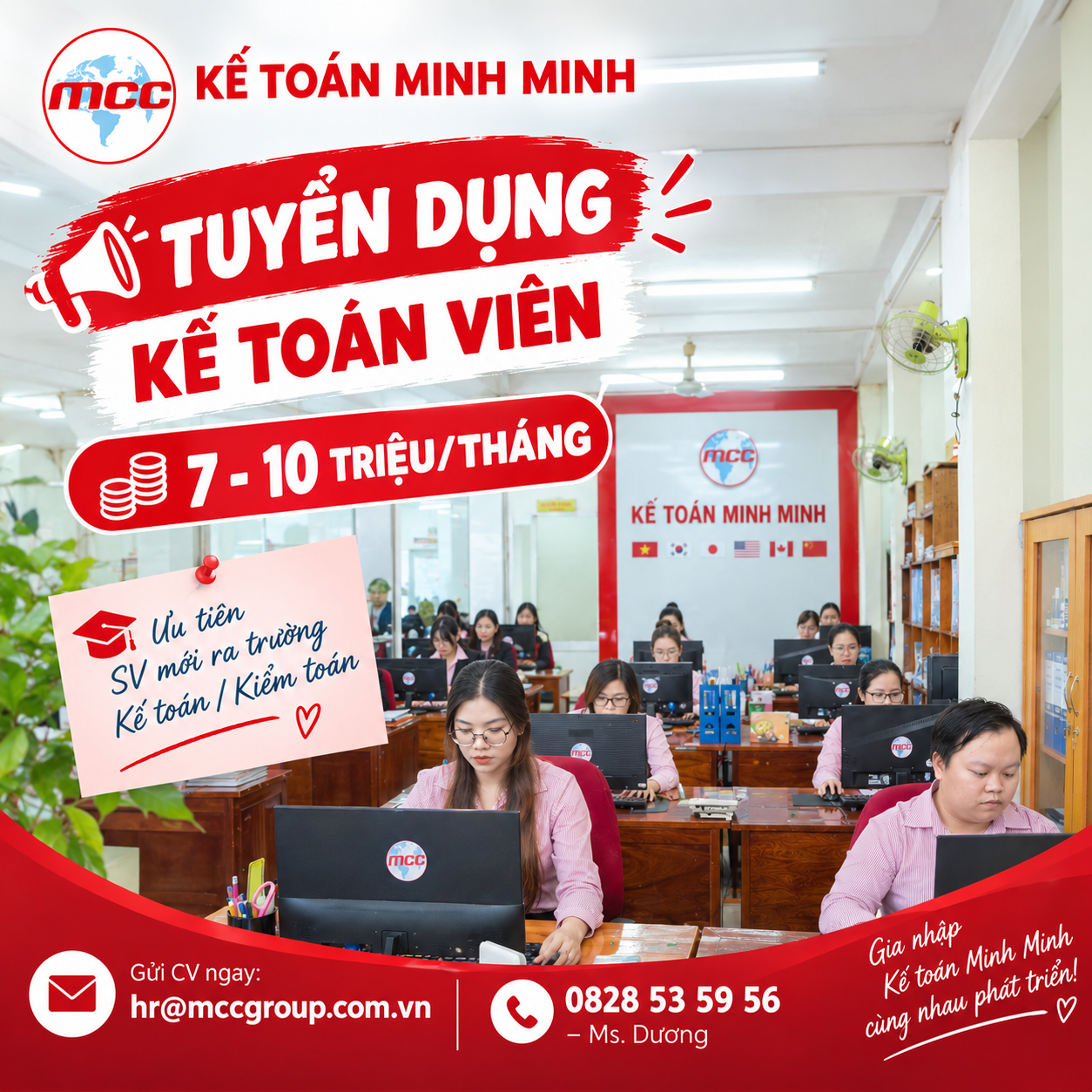 Tuyển dụng Kế toán viên
