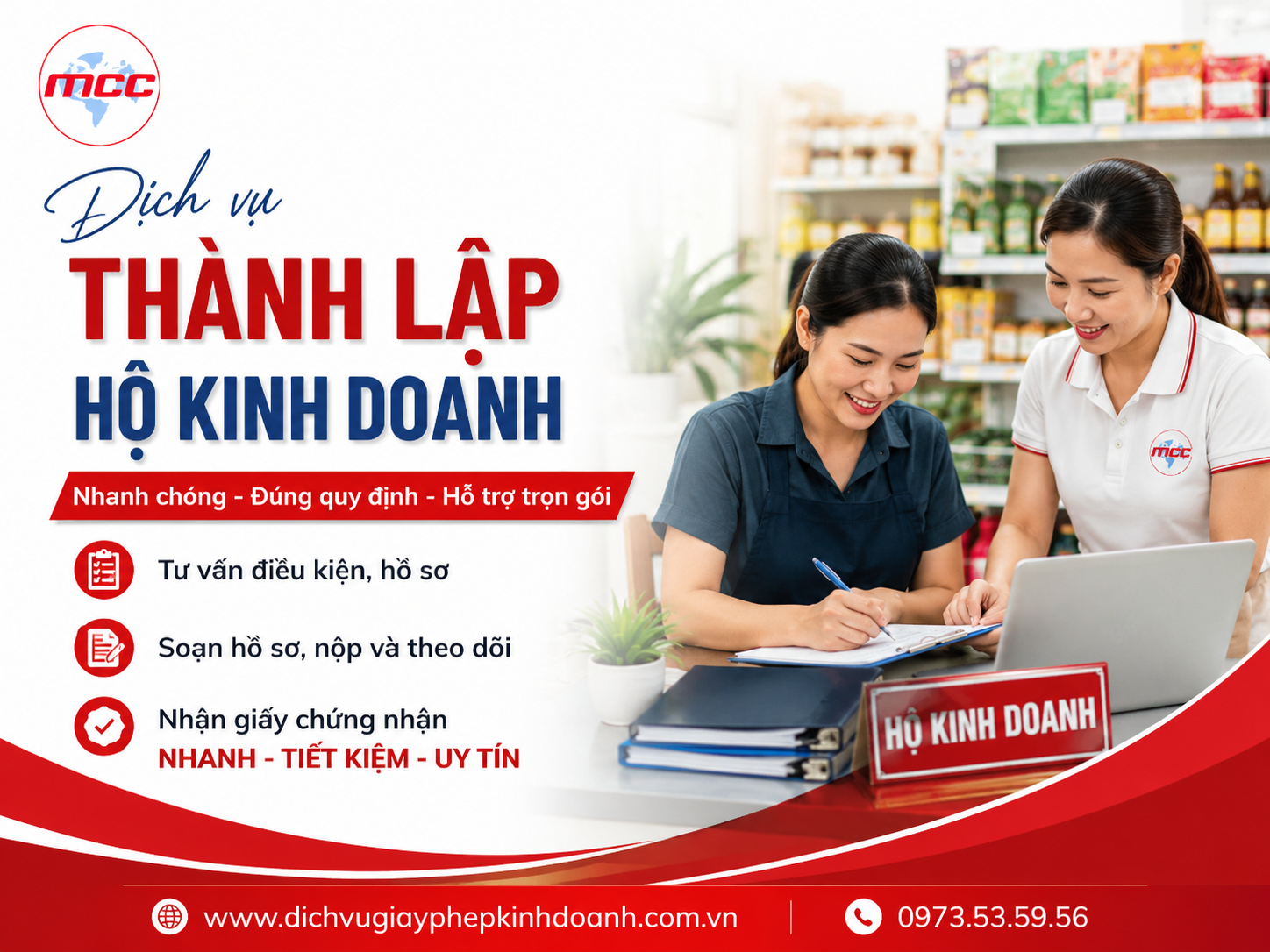 Dịch vụ thành lập hộ kinh doan trọn gói tại Kế toán Minh Minh