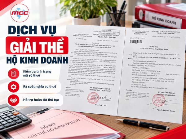 Dịch vụ giải thể hộ kinh doanh