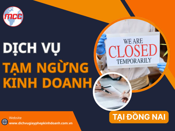 Dịch vụ tạm ngừng kinh doanh