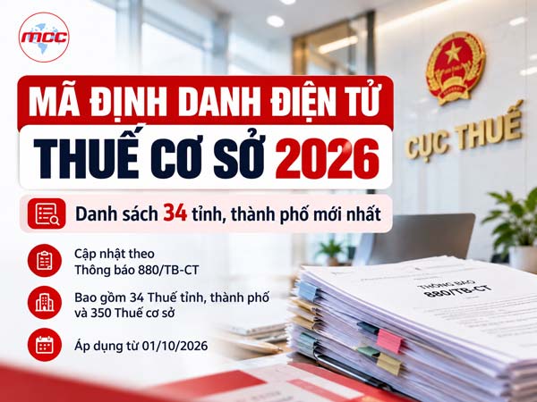 Mã định danh điện tử thuế cơ sở 2026