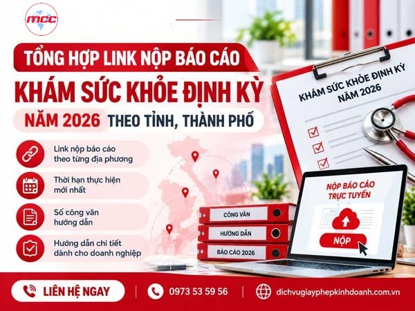 Tổng hợp link nộp báo cáo khám sức khoẻ