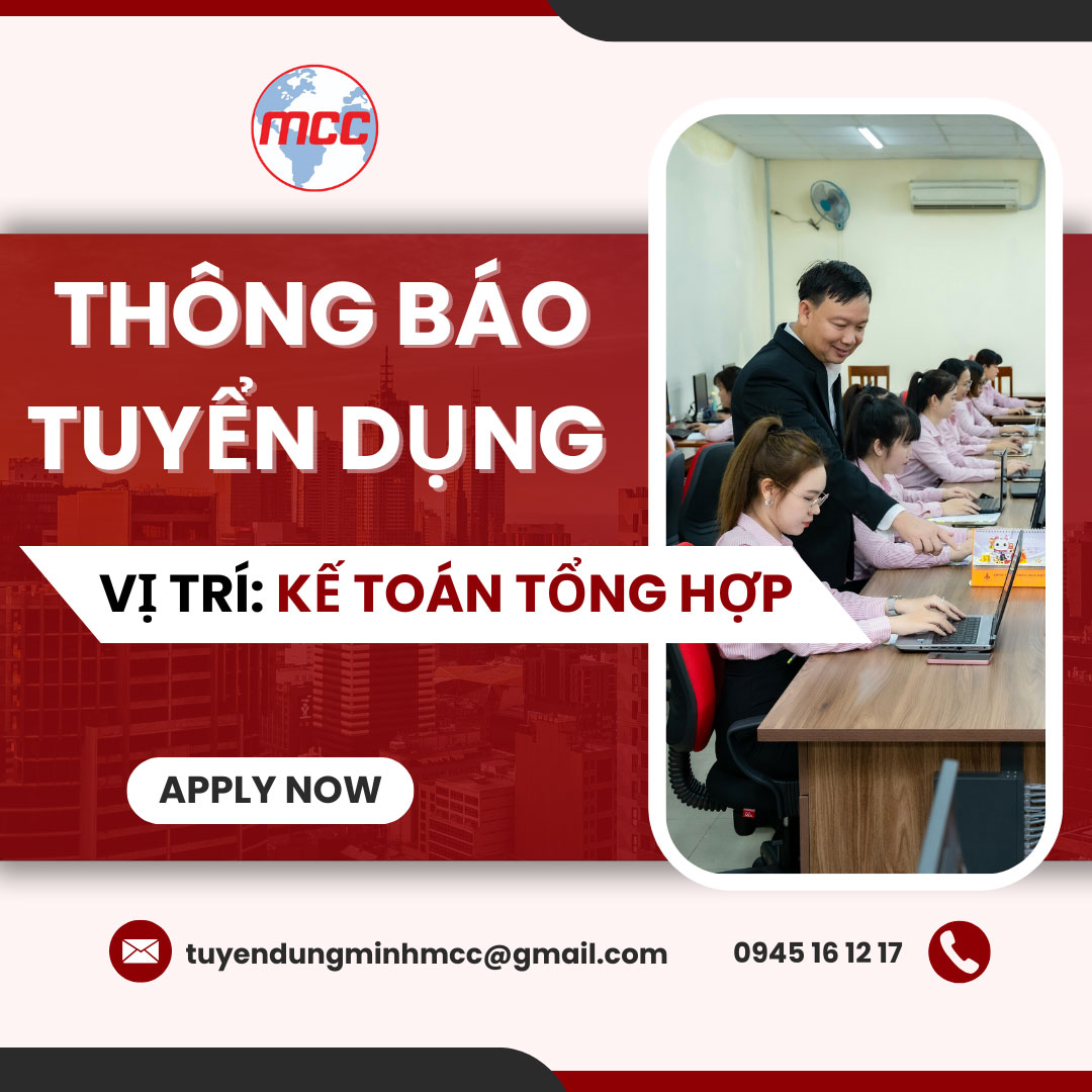 Tuyển dụng kế toán tổng hợp